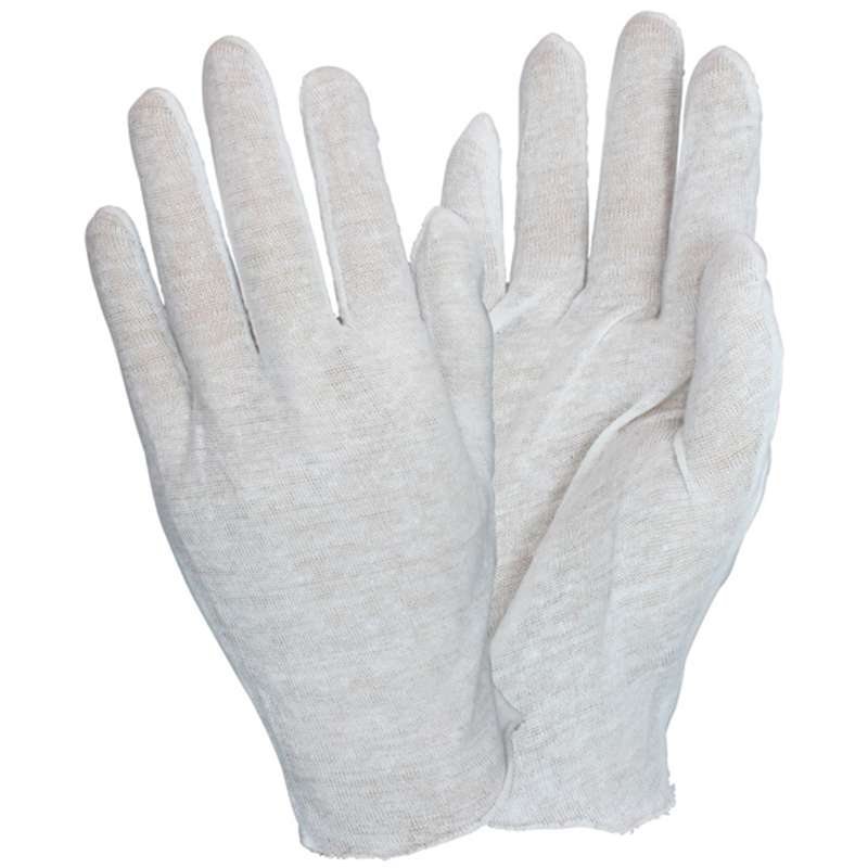Series GILW Glove, 100% Cotton Lisle Light Weight Inspector Glove, 1DZ Pair/Bag 100DZ/CS, Men's